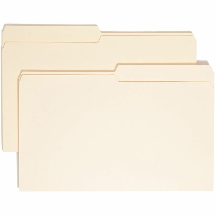 Smead 1/2 Tab Cut Legal Recycled Top Tab File Folder