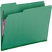 Smead Colored 1/3 Tab Cut Letter Recycled Fastener Folder