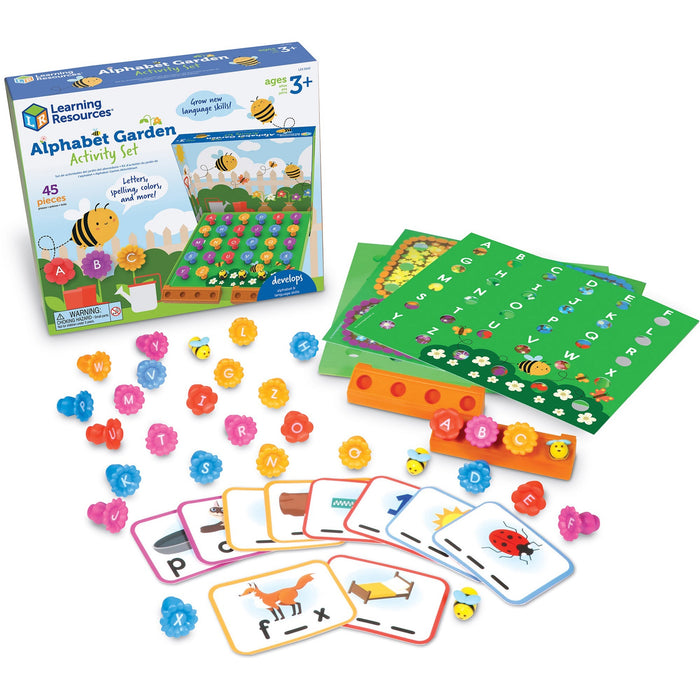 Learning Resources Alphabet Garden Activity Set