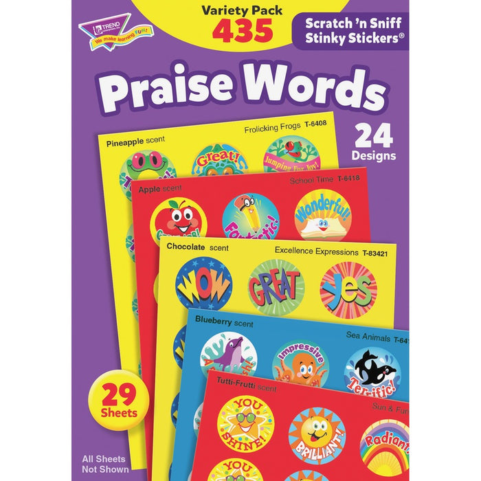 Trend Praise Words Jumbo Stinky Stickers