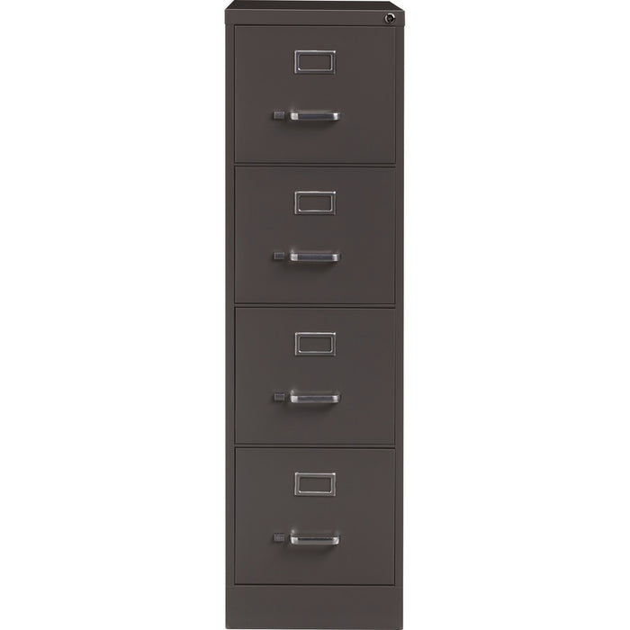 Lorell Fortress Series 26.5'' Letter-size Vertical Files - 4-Drawer