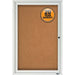 Quartet Enclosed Cork Bulletin Board for Outdoor Use