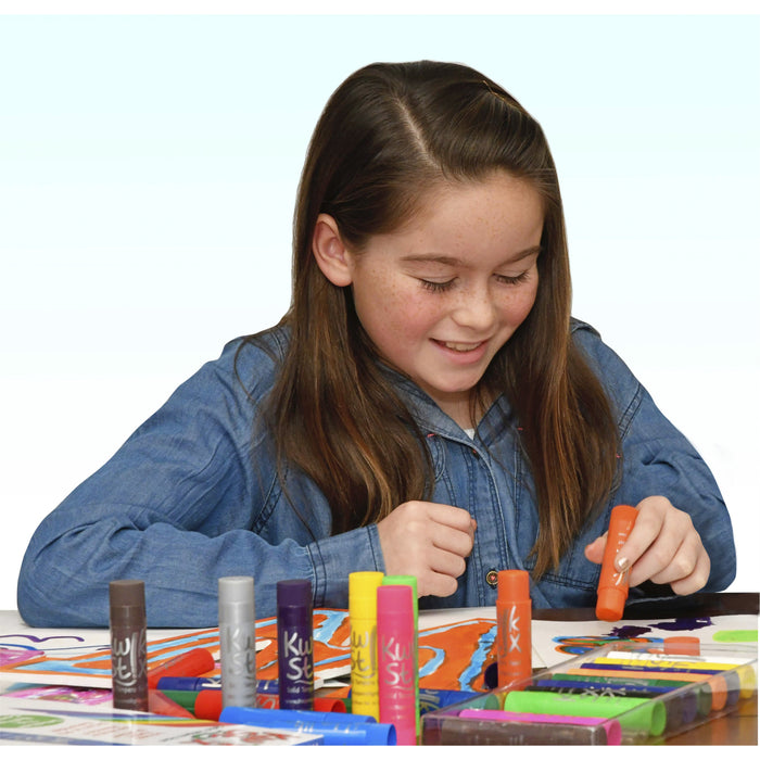 The Pencil Grip Kwik Stix 12-color Solid Tempera Paint