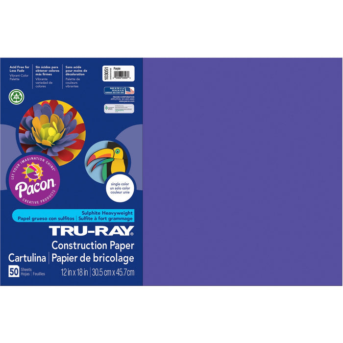 Tru-Ray Heavyweight Construction Paper