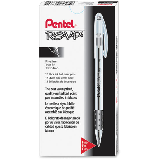 Pentel R.S.V.P. Ballpoint Stick Pens