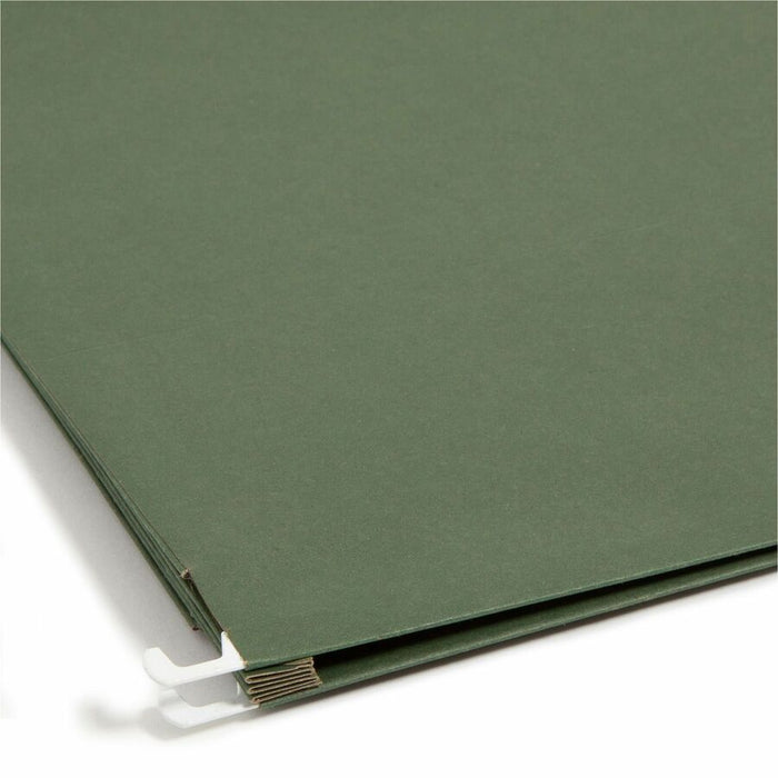 Smead Hanging File Pockets, 3-1/2 Inch Expansion, Letter Size, Standard Green, 10 Per Box (64220)