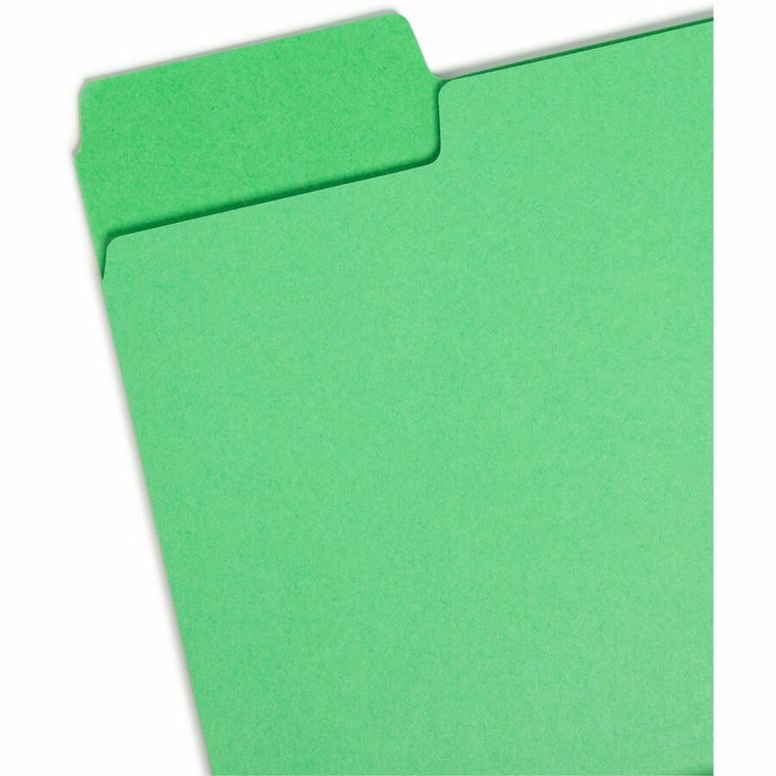 Smead SuperTab 1/3 Tab Cut Letter Recycled Top Tab File Folder