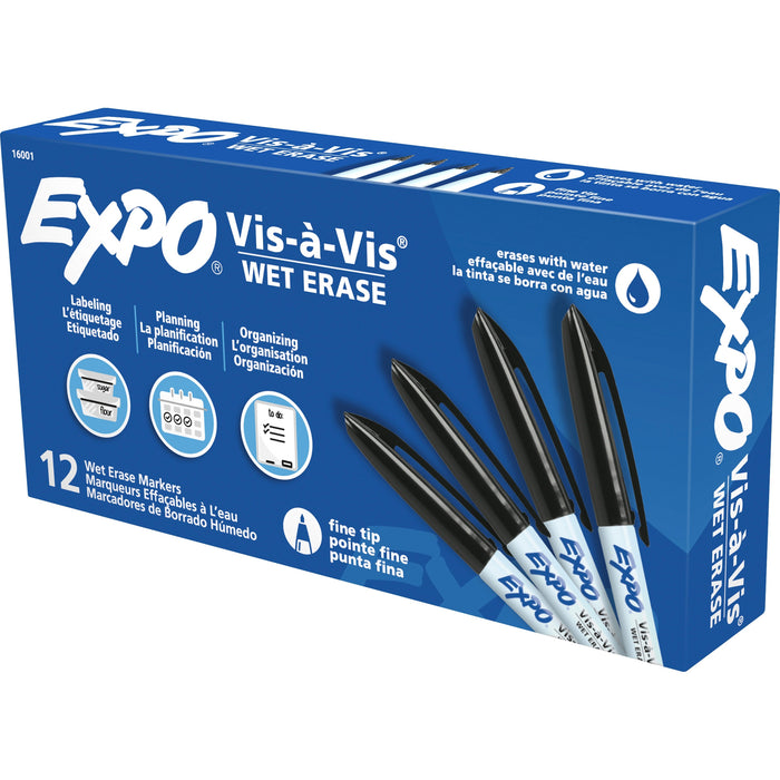 Expo Vis-A-Vis Wet-Erase Markers