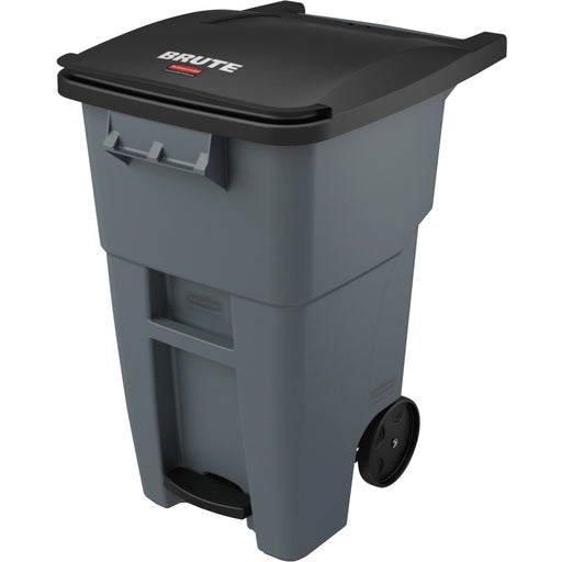 Rubbermaid Commercial Brute 50-gallon Step On Rollout Container