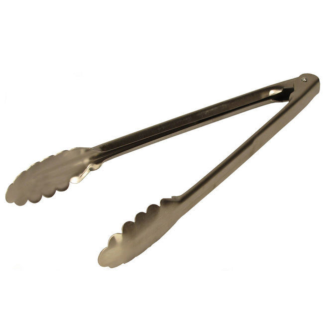 12" Stainless Steel Tongs