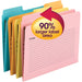 Smead SuperTab 1/3 Tab Cut Letter Recycled Top Tab File Folder