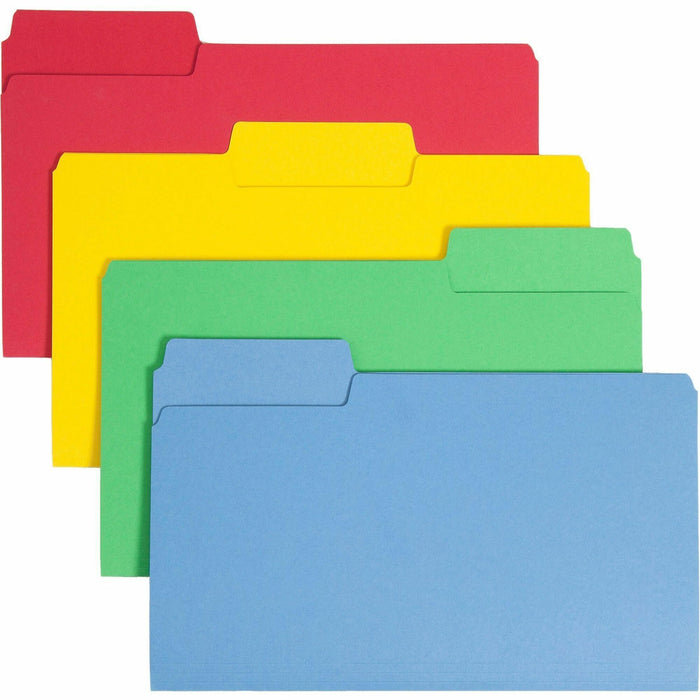 Smead SuperTab 1/3 Tab Cut Legal Recycled Top Tab File Folder