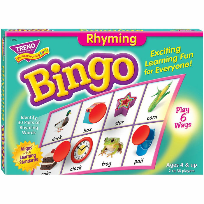 Trend Rhyming Bingo Game