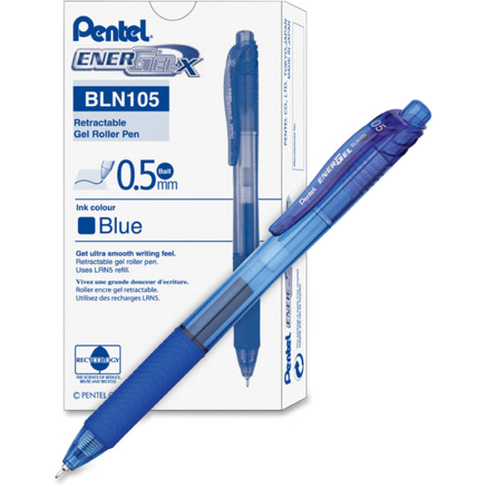 Pentel EnerGel-X Retractable Gel Pens