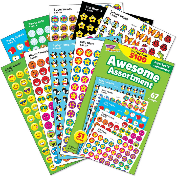 Trend Awesome Assortment Stickers