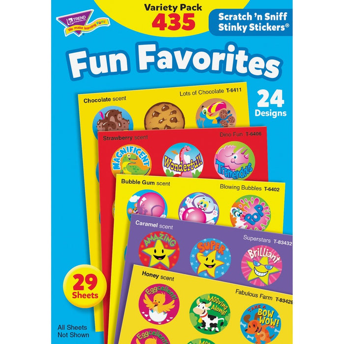 Trend Fun & Fancy Jumbo Pack Stickers