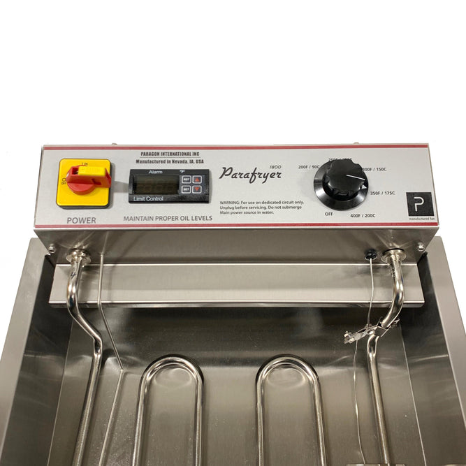 ParaFryer 1800 Shallow Pan Funnel Cake Fryer,  1800w 120v Digital