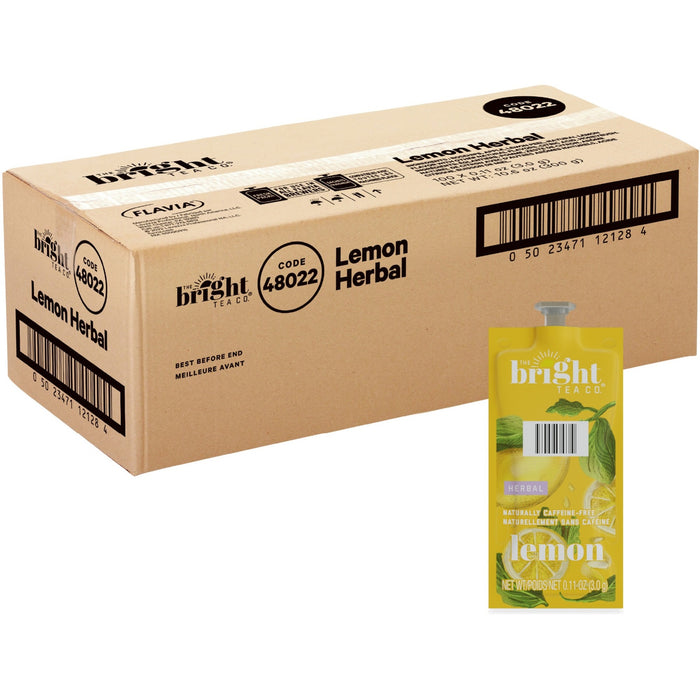 Flavia The Bright Tea Co. Lemon Herbal Tea Freshpack