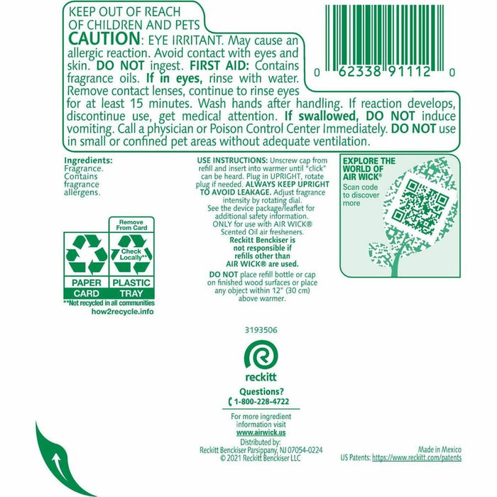 Air Wick Scented Oil Warmer Refill