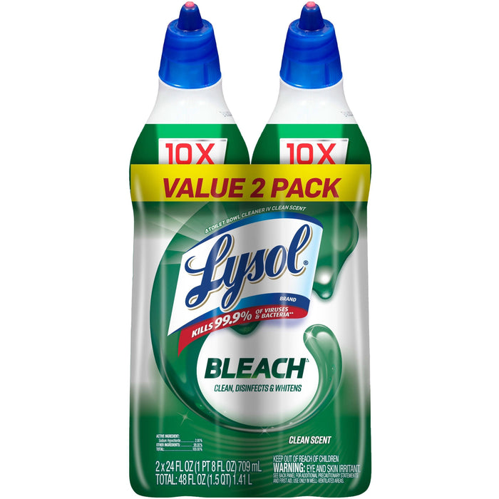 Lysol Bleach Toilet Bowl Cleaner