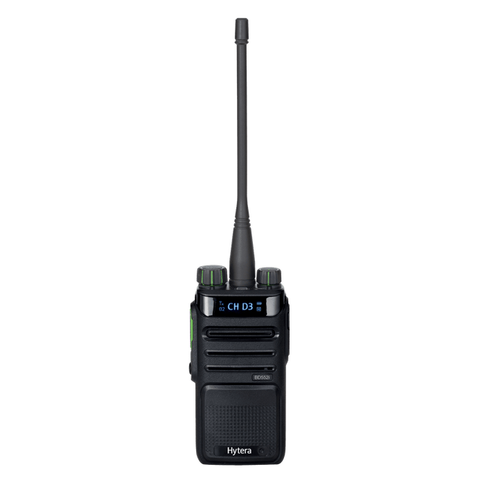 Power 1-5 Watts BD-552i, DMR Tier II and Analog conventional mode