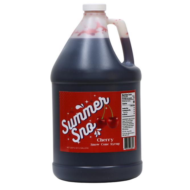 Summer Sno Syrup(GAL) Cherry