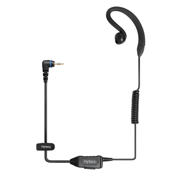C-style Earpiece with In-line PTT and Mic (RoHS)