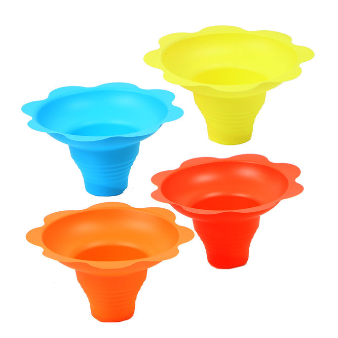 Flower Drip Tray Cups - multicolor (4 oz)