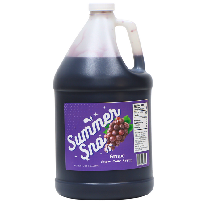 Summer Sno Syrup(GAL) Grape