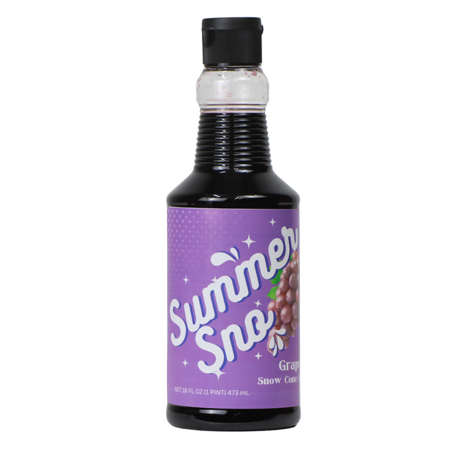 Summer Sno Syrup (PINT) Grape 6ct