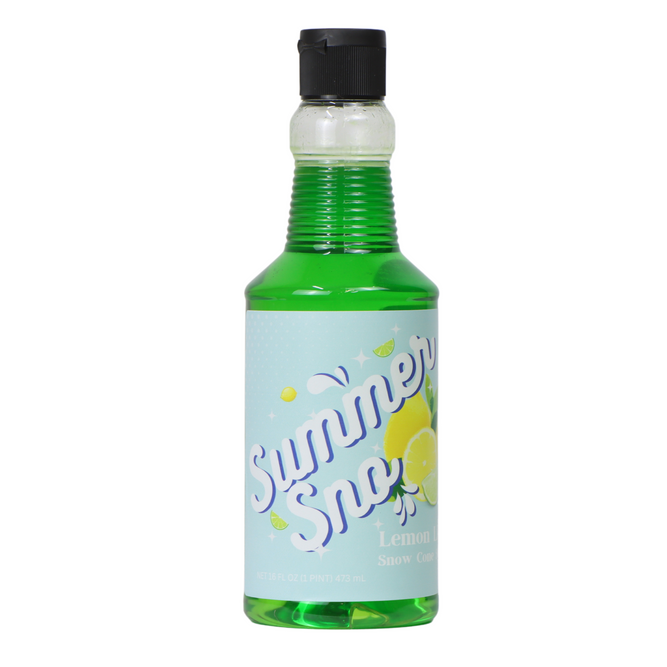 Summer Sno Syrup  (PINT) Lemon Lime
