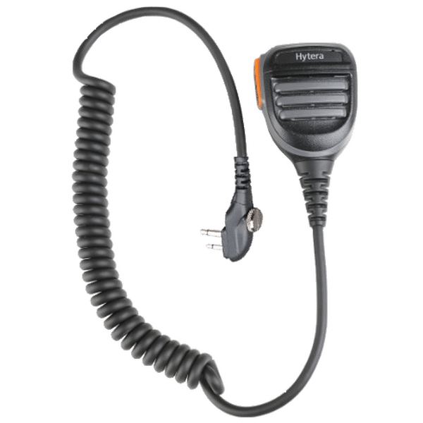 Remote Speaker Microphone, with 2.5mm audio jack and high/low
audio volume control, without emergency button (IP54) (RoHS)