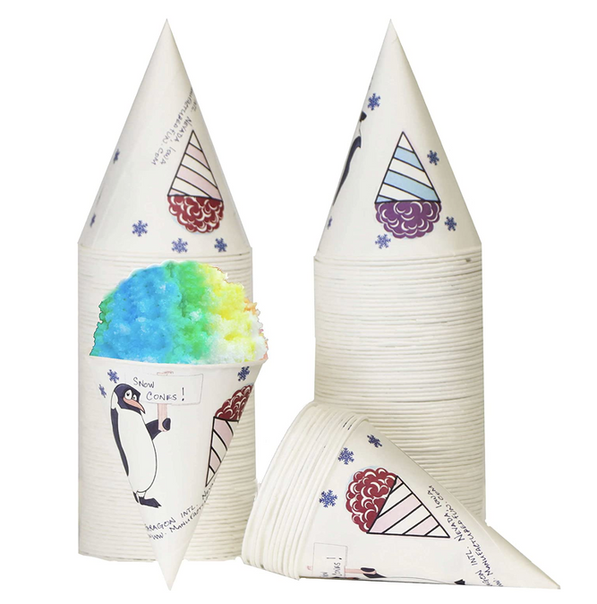 Snow Cone Cups (100)