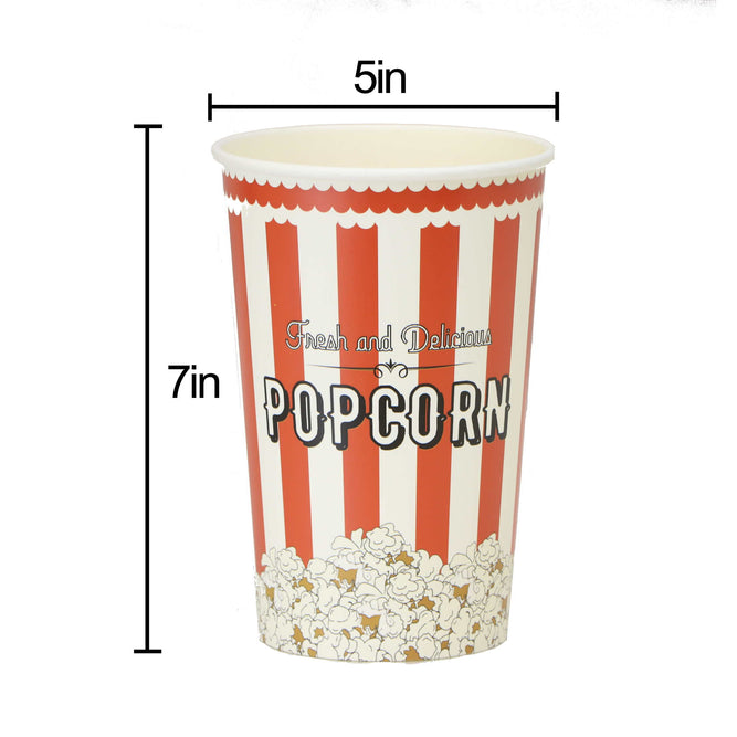 Popcorn Bucket- 46 oz (100 ct)