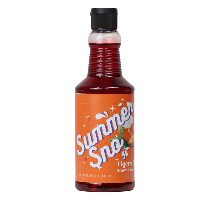 Summer Sno Syrup (PINT) Tiger's Blood 6ct
