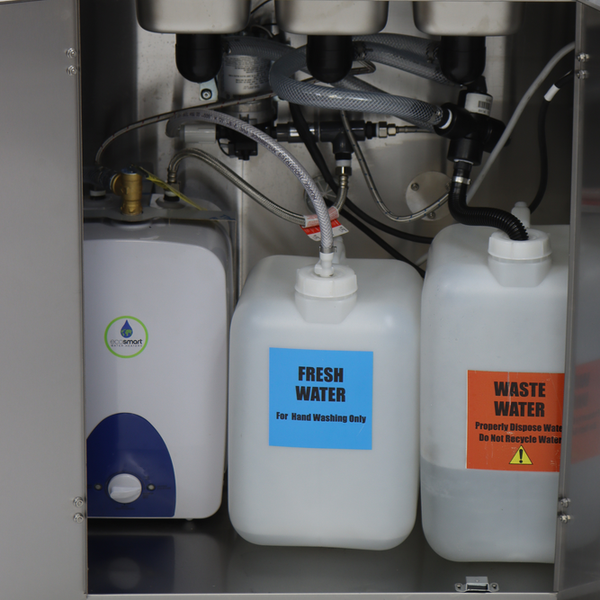 Tripl-E-Sink Portable Sink (with electric heater and pump)