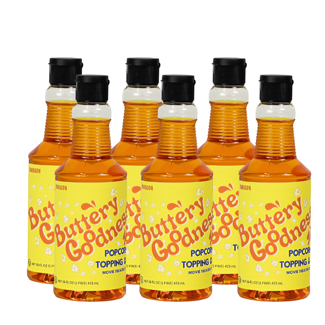 Buttery Goodness Popcorn Topping/Popping Oil (Case of 6 Pints)