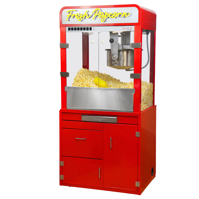 Zenith Popcorn Machine Stand with Bag-In-Box Solution
