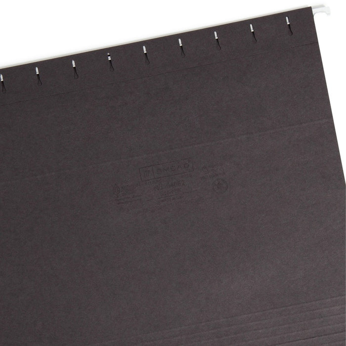 Smead Colored 1/5 Tab Cut Letter Recycled Hanging Folder