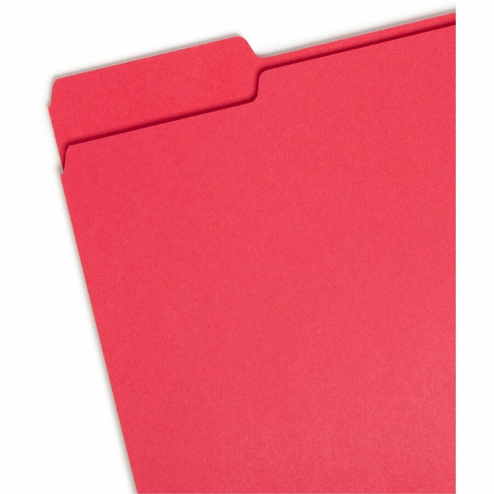 Smead 1/3 Tab Cut Letter Recycled Top Tab File Folder