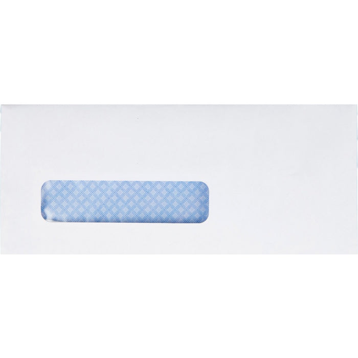 Quality Park No. 8-5/8 Single Window Security Tinted Check Envelope