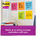 Post-it® Super Sticky Dispenser Notes - Energy Boost Color Collection