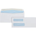 Quality Park No. 8-5/8 Double Window Security Tint Envelopes