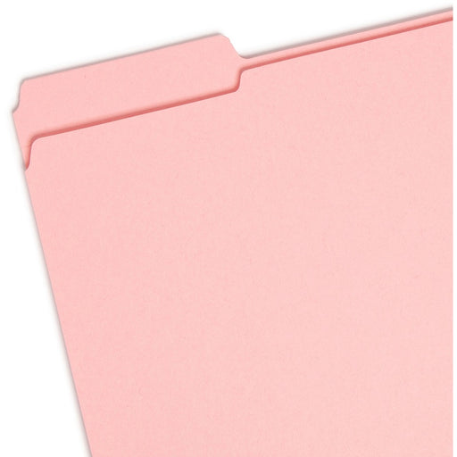 Smead Colored 1/3 Tab Cut Letter Recycled Top Tab File Folder