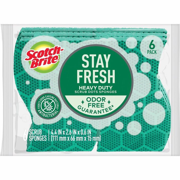 Scotch-Brite Scrub Dots Heavy-duty Scrub Sponge