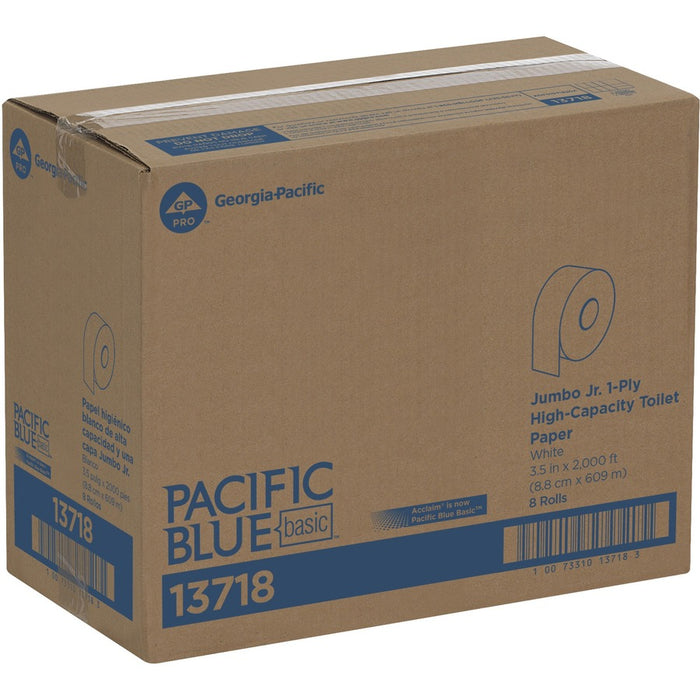 Pacific Blue Basic Jumbo Jr. High-Capacity Toilet Paper