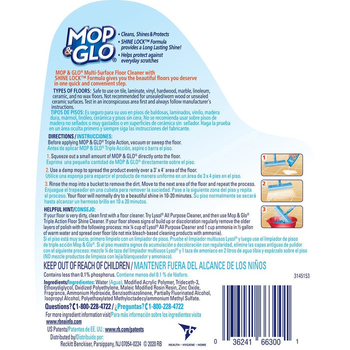 Professional MOP & GLO® Triple Action Floor Shine Cleaner