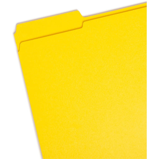 Smead Colored 1/3 Tab Cut Letter Recycled Top Tab File Folder