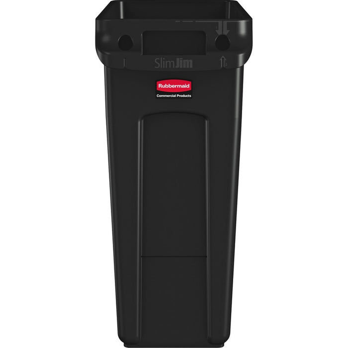 Rubbermaid Commercial Slim Jim 16-Gallon Vented Waste Containers