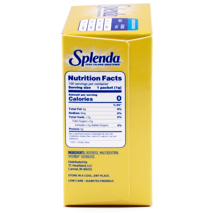 Splenda No Calorie Sweetener Packets